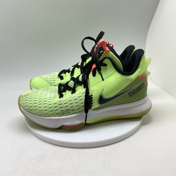 Nike Sneakers Mens 10.5 LeBron Witness 6 CQ9380-300 Green Basketball Athletic main image 7